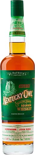 Kentucky Owl St.paddys Bourbon Whiskey 750ml