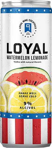 Loyal 9 Watermelon Lemonade Cans
