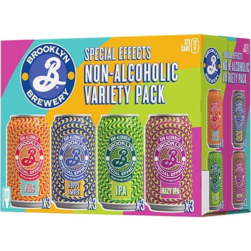 Brooklyn Special Effects Non-alcoholic Variety  12pk Can