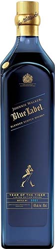 Johnnie Walker Blue Label Limited Edition Year Of The Tiger Blended Scotch Whiskey