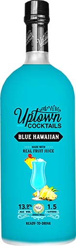 Uptown Cocktails Blue Hawaiian