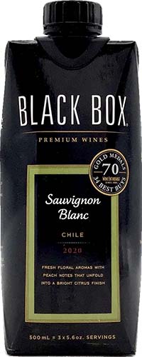 Black Box Sauvignon Blanc 500ml.