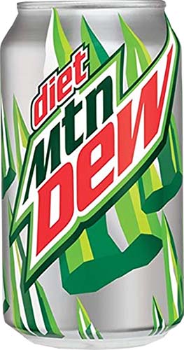 Diet Mountain Dew Can 12 Oz