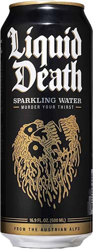 Liquid Death Water 16.9oz Can