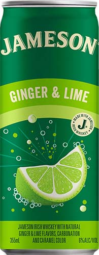 Jameson Ginger & Lime 355 Ml