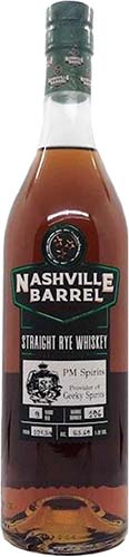 Nashville Barrel Co Rye 750