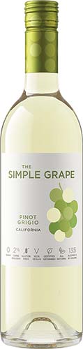 The Simple Grape Pinot Grigio 750ml