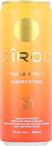 Ciroc Spritz Sunset Citrus 6/4pkcn