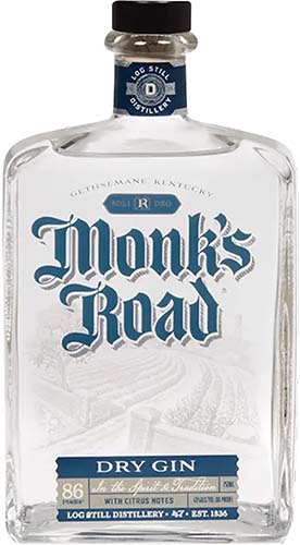 Monk's Road Dry Gin 750ml