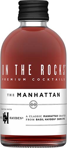 Buy On The Rocks Basil Hayden Manhattan Ready To Drink Cocktail