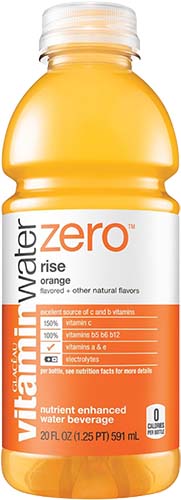 Glaceau Zero Orange1 Single 20 Oz Bottle