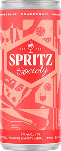 Spritz Society Grapefruit Can