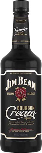 Jim Beam Limited Edition Bourbon Cream Whiskey
