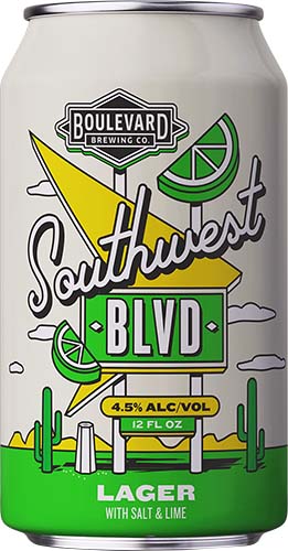 Boulevard Southwest Lager W/ Salt Lime