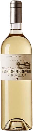 Chateau Respide-medeville  Graves Blanc  Bordeaux  France  2016