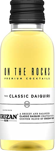 On The Rocks Cruzan Classic Daiquiri Ready To Drink Cocktail