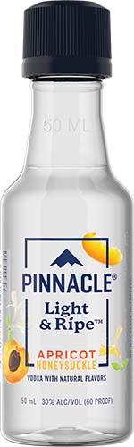 Pinnacle Light & Ripe Nip (10) Apricot Honeysuckle 50ml