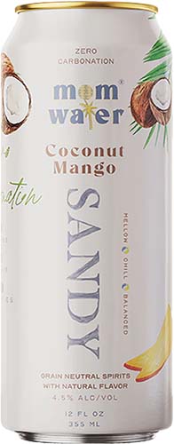 Mom Water Sandy Coconut Mango 4pk