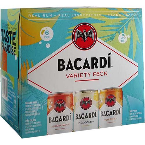 Bacardi Rtd #2 Variety 6pk