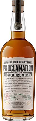 Proclamation Irish Whiskey