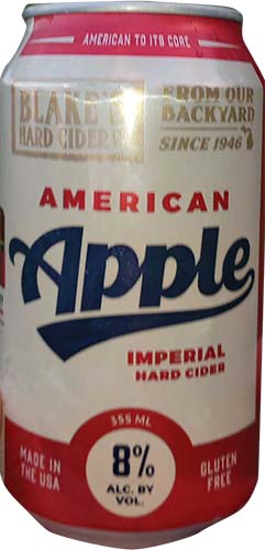 Blakes American Hard Apple Cider 6pk Can