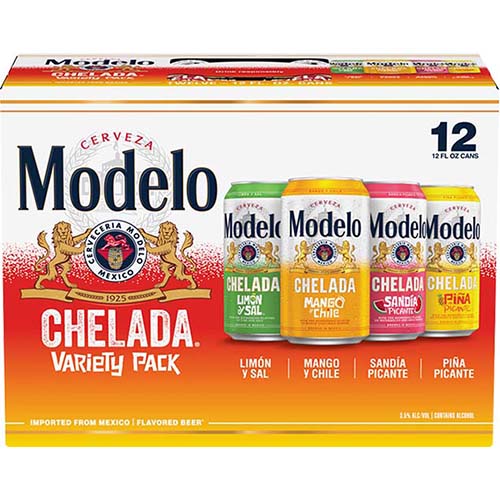 Modelo Chelada Variety 12pk