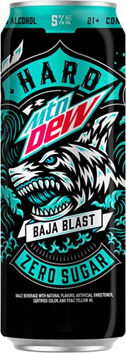 Mountain Dew Hard Baja Blast 24 Oz