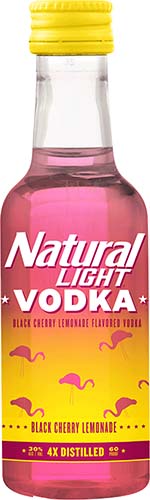 Natty Light Black Cherry Lemonade Vodka 50ml