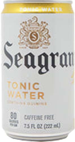Seagrams Tonic 4/6/7.5cn