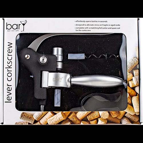 barY3 Waiter's Corkscrew Black