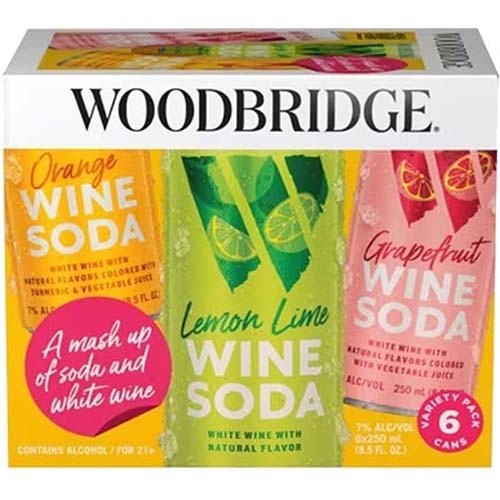 Woodbridge By Robert Mondavi Wine Soda Variety Pack