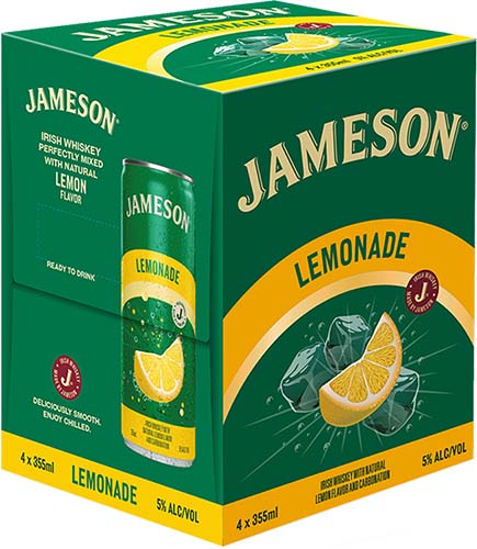 Jameson Rtd Lemonade 4pk C 355ml