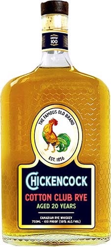 Chicken Cock Cotton Club 20 Year Old Rye Whiskey