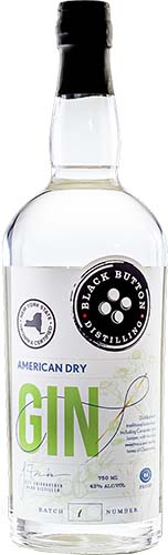 Black Button American Dry Gin
