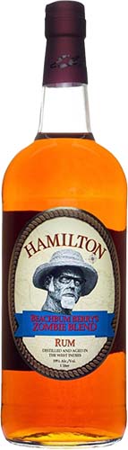 Hamilton Beachbum Barrys Rum Zombie Blend 1.0 Ltr Bottle