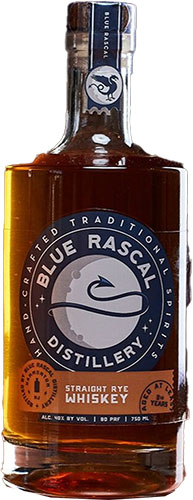 Blue Rascal Staright Rye Whiskey