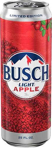 Busch Light Apple 25oz. Can