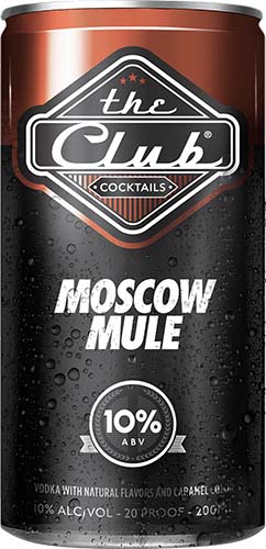 The Club Moscow Mule 4pk Can
