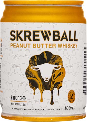 Skrewball Peanut Butter Whiskey Cans