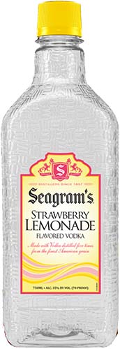 Seagrams Straw Lemonad Pet 750