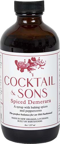 Cocktail & Sons Spiced Demerara 32oz
