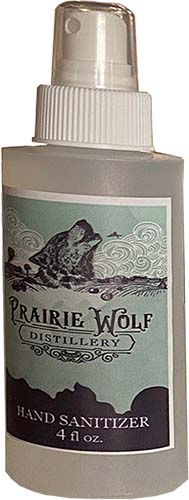 Prairie Wolf Hand Sanitizer 4oz