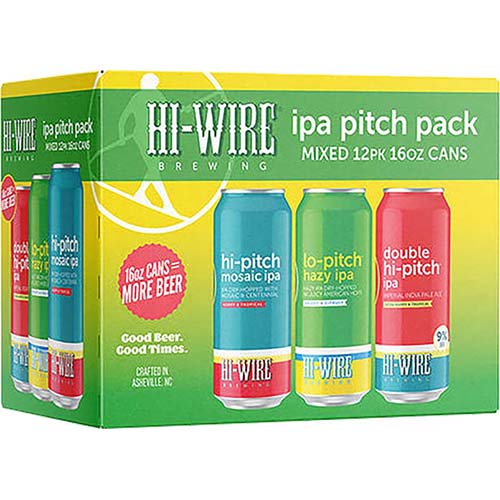 Hi-wire Pitch Pack 12pk 16oz