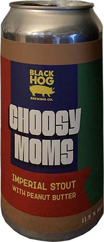 Black Hog Choosy Moms 4pk Can