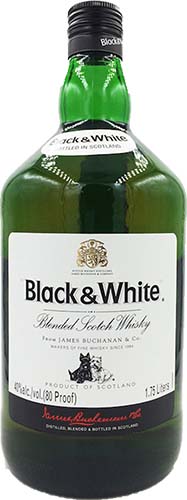 Black & White Blended Scotch Whiskey