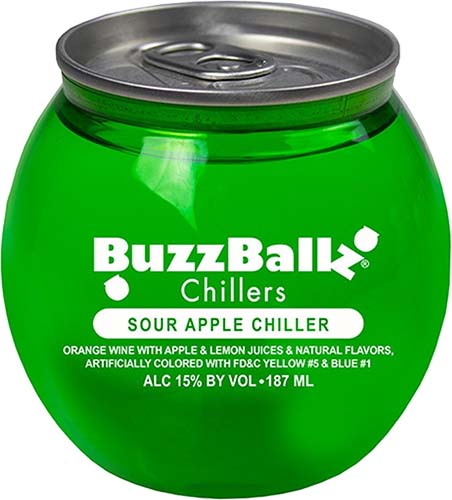 Buzzballz Chillers Sour Apple Chiller
