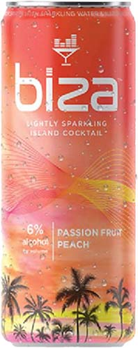 Biza Passion Fruit Peach Cocktail