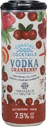 Coastal Cocktails Cranberry 4pk C 12oz
