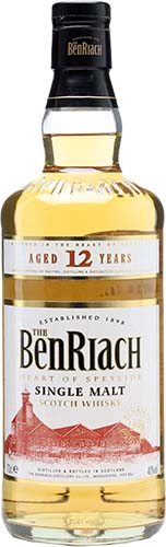 The Benriach 'the Twelve' 12 Year Old Single Malt Scotch Whiskey