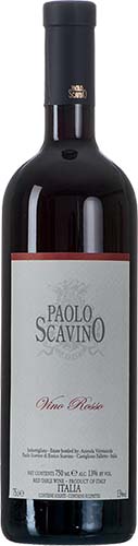 Paolo Scavino  Vino Rosso  Vino Da Tavola 750 Ml